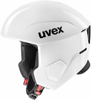 Skidhjälm UVEX Invictus White 56-57 cm Skidhjälm - 1