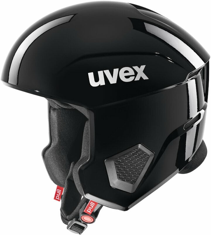 Lyžařská helma UVEX Invictus Black 58-59 cm Lyžařská helma