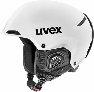 Ski Helmet UVEX Jakk+ IAS White Mat 52-55 cm Ski Helmet - 1