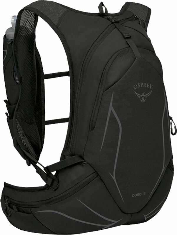 Bežecký batoh Osprey Duro 15 Dark Charcoal Grey L/XL Bežecký batoh