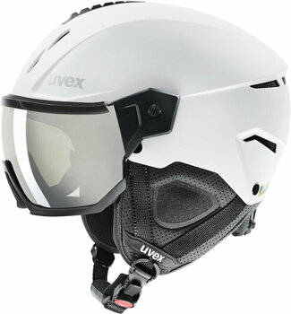 Ski Helmet UVEX Instinct Visor White Mat 53-56 cm Ski Helmet - 1