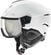 UVEX Instinct Visor White Mat 59-61 cm Lyžařská helma