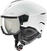 Lyžařská helma UVEX Instinct Visor White Mat 59-61 cm Lyžařská helma
