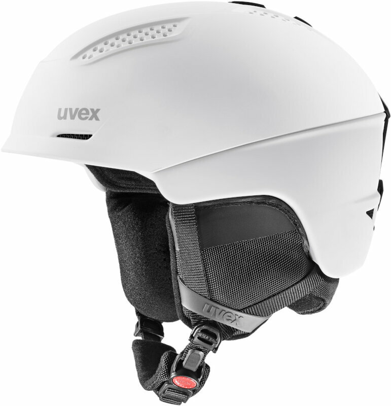 Skidhjälm UVEX Ultra White/Black 59-61 cm Skidhjälm