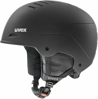 Lyžařská helma UVEX Wanted Black Mat 54-58 cm Lyžařská helma - 1