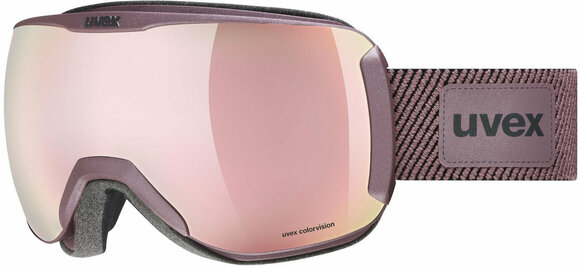 Ski Goggles UVEX Downhill 2100 CV Antique Rose/Mirror Rose/CV Green Ski Goggles - 1
