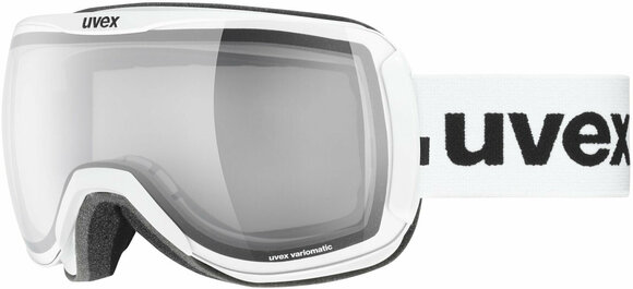 Lyžiarske okuliare UVEX Downhill 2100 VPX White/Variomatic Polavision Lyžiarske okuliare - 1