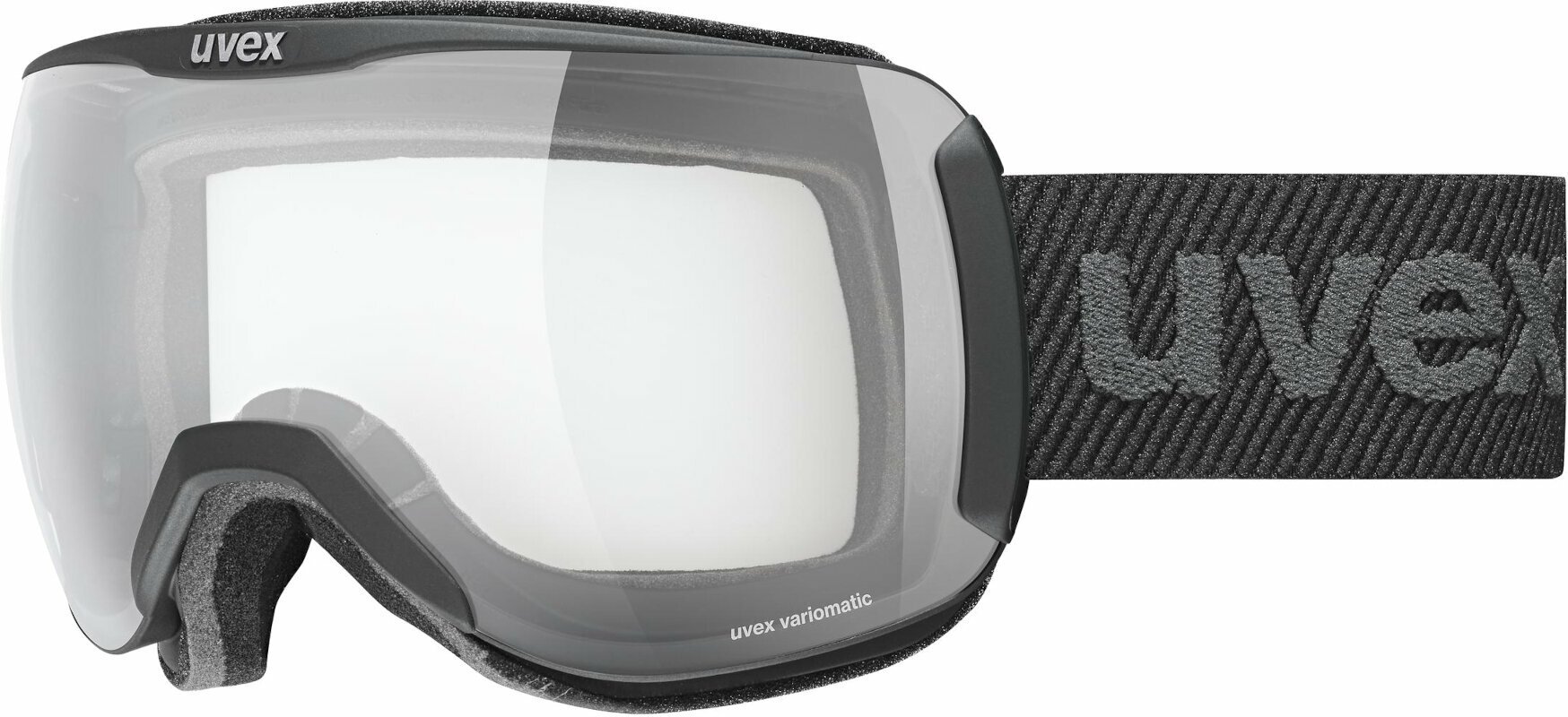 Ski-bril UVEX Downhill 2100 VPX Black Mat/Variomatic Polavision Ski-bril