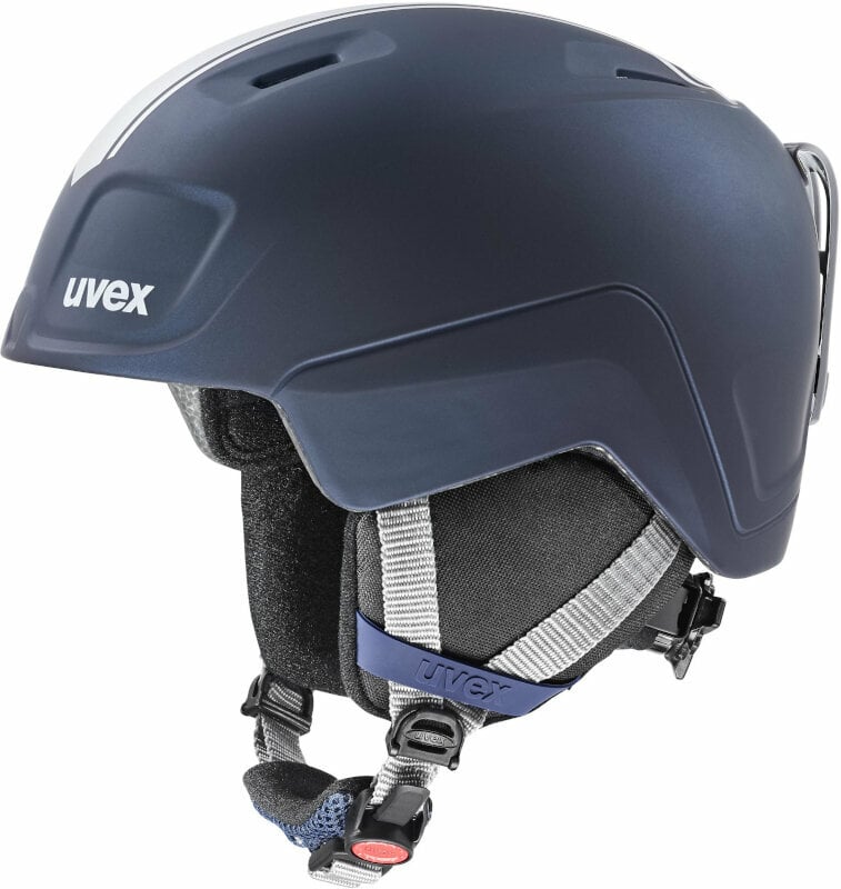 Skihelm UVEX Heyya Pro Midnight/Silver Mat 51-55 cm Skihelm