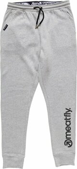 Fitness hlače Meatfly Joy Sweatpants Heather Grey XL Fitness hlače - 1