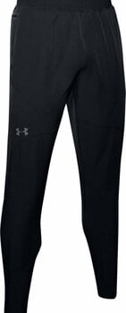 Hardloopbroek/legging Under Armour Men's UA Unstoppable Tapered Pants Black/Pitch Gray L Hardloopbroek/legging - 1