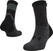 Čarape za trčanje
 Under Armour UA ArmourDry Run Crew Socks Black/Jet Gray S Čarape za trčanje