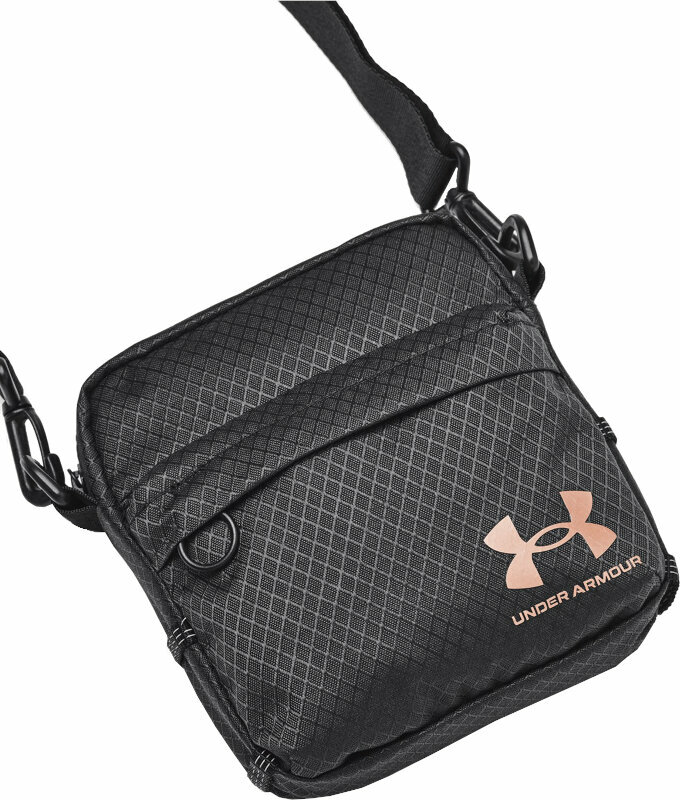 Under Armour UA Loudon Ripstop Crossbody Black/Metallic Light Copper