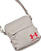 Plånbok, Crossbody väska Under Armour UA Loudon Ripstop Ghost Gray/Bolt Red Crossbody väska