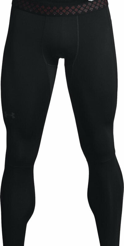 Pantaloni / leggings da corsa Under Armour Men's UA RUSH ColdGear Leggings Black L Pantaloni / leggings da corsa