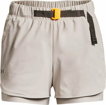 Kratke hlače za trčanje
 Under Armour Women's UA Terrain 2-in-1 Shorts Ghost Gray/Fresh Clay S Kratke hlače za trčanje - 1