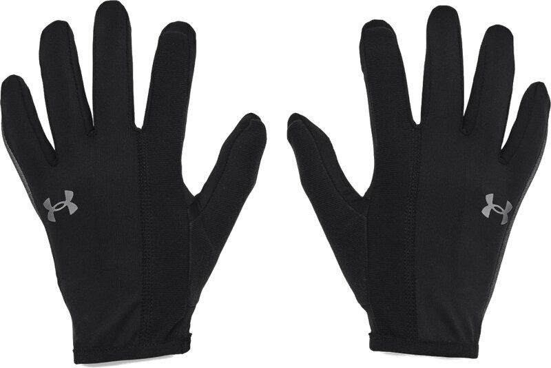 Бягане > Дрехи за бягане > Дамски дрехи > Ръкавици Under Armour Men’s UA Storm Run Liner Gloves Black/Black Reflective S