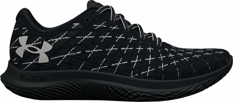 Road running shoes Under Armour Men's UA Flow Velociti Wind 2 Running Shoes Black/Jet Gray 44 Road running shoes