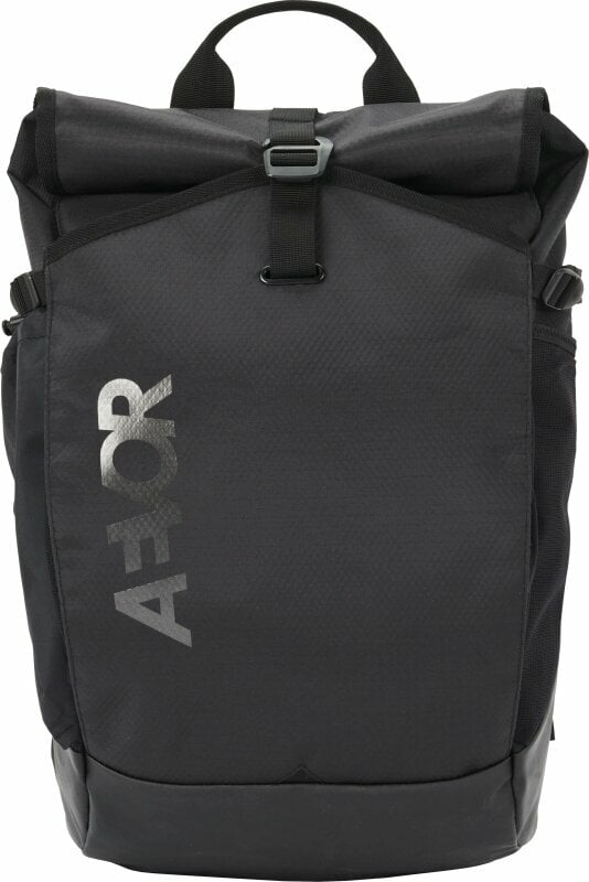 Lifestyle reppu / laukku AEVOR Rollpack Proof Black 28 L Reppu