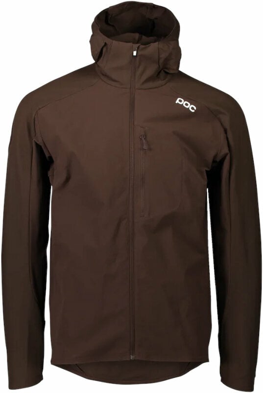 Cycling Jacket, Vest POC Guardian Air Jacket Axinite Brown M