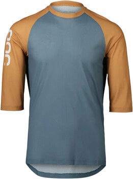 Jersey/T-Shirt POC MTB Pure 3/4 Jersey Jersey Calcite Blue/Aragonite Brown L - 1