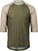 Fietsshirt POC MTB Pure 3/4 Jersey Jersey Epidote Green/Light Sandstone Beige L