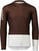 Maillot de cyclisme POC MTB Pure LS Jersey Maillot Axinite Brown/Hydrogen White M