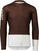 Cycling jersey POC MTB Pure LS Jersey Jersey Axinite Brown/Hydrogen White 2XL
