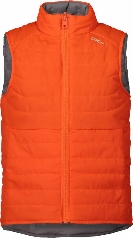Kolesarska jakna, Vest POC POCito Liner Vest Fluorescent Orange L Telovnik