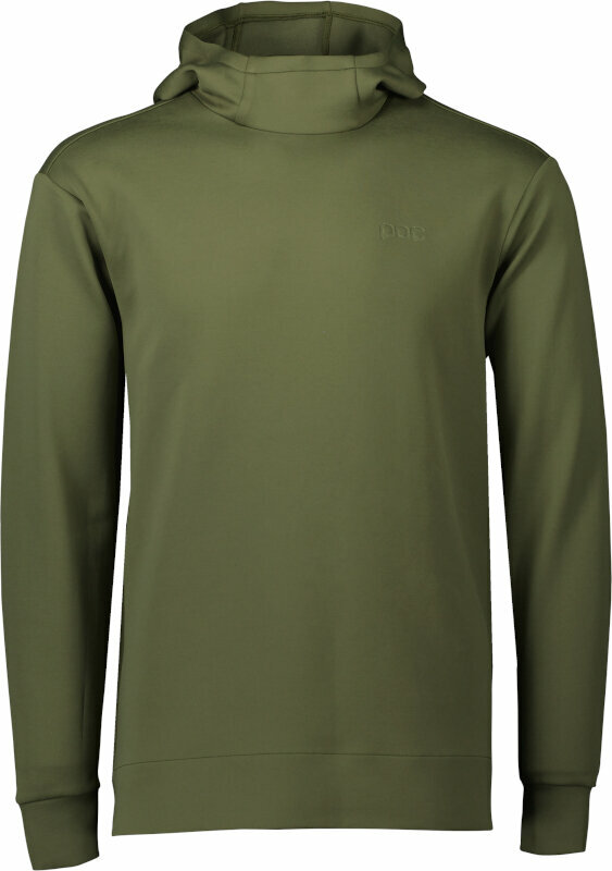 Odzież kolarska / koszulka POC Poise Hoodie Bluza z kapturem Epidote Green XL