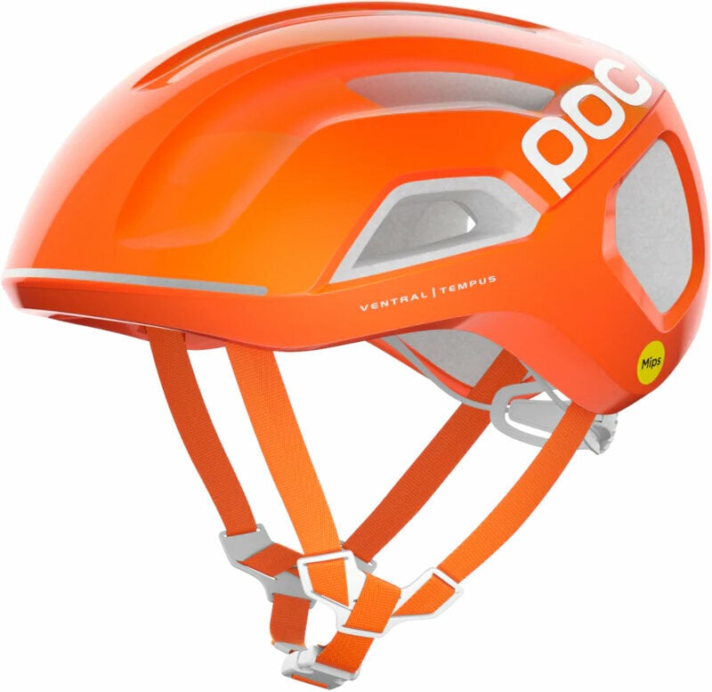 Kaciga za bicikl POC Ventral Tempus MIPS Fluorescent Orange 50-56 Kaciga za bicikl