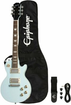 Guitare électrique Epiphone Power Players Les Paul Ice Blue - 1