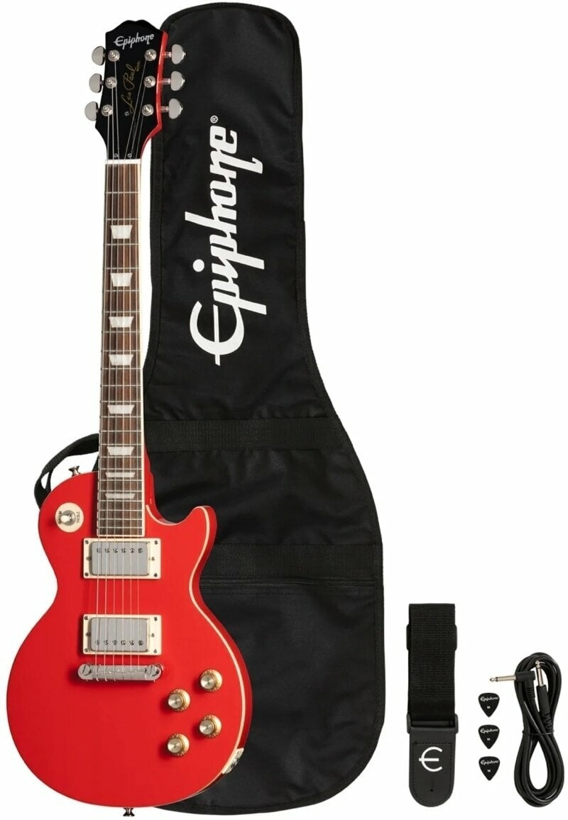 Guitare électrique Epiphone Power Players Les Paul Lava Red (Déjà utilisé)