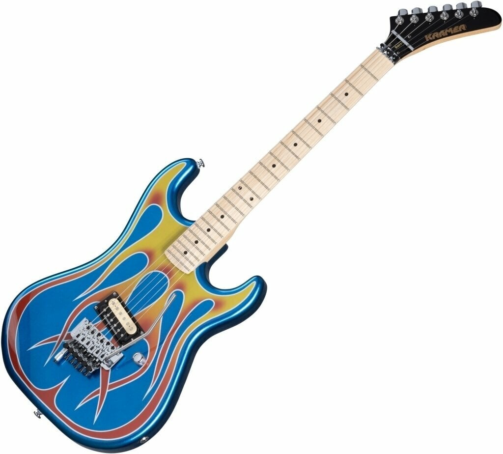 E-Gitarre Kramer Baretta Hot Rod Blue Sparkle