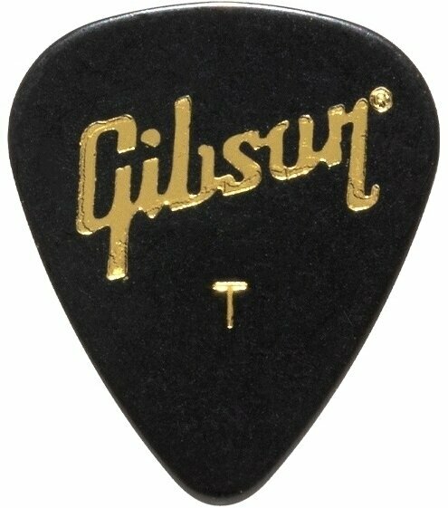 Plettro Gibson Standard Pick Black Thin Plettro