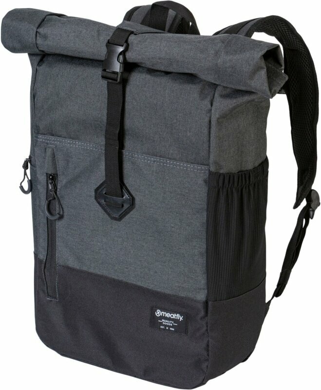 Lifestyle ruksak / Taška Meatfly Holler Backpack Charcoal 28 L Batoh