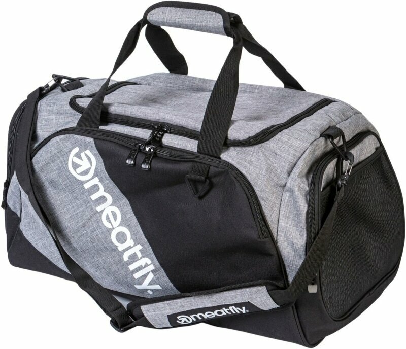 Lifestyle Backpack / Bag Meatfly Rocky Duffel Bag Black/Grey 30 L Sport Bag