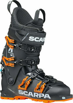Touring Ski Boots Scarpa 4-Quattro SL 120 Black/Orange 26,0 - 1