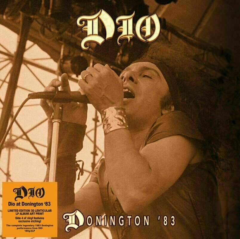 Disque vinyle Dio - Dio At Donington ‘83 (Limited Edition Lenticular Cover) (2 LP)