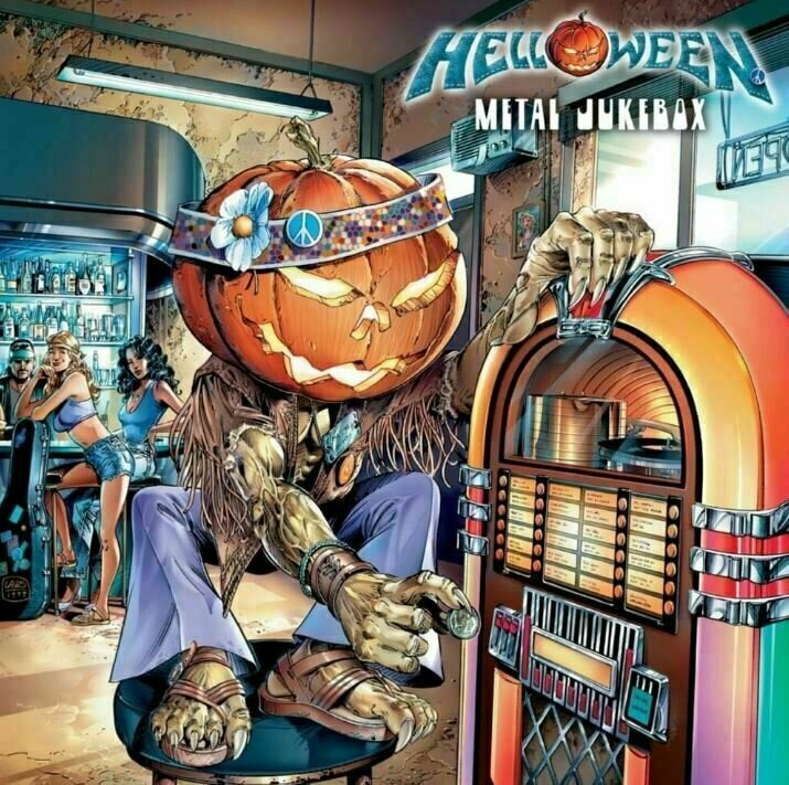 Schallplatte Helloween - Metal Jukebox (Orange & Red Splatter Vinyl) (LP)