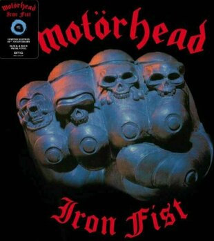 Vinyl Record Motörhead - Iron Fist (Black & Blue Swirl Vinyl) (LP) - 1
