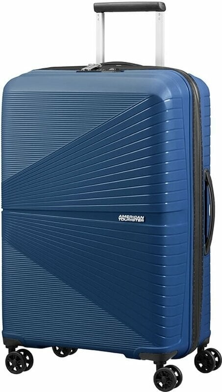 Lifestyle-rugzak / tas American Tourister Airconic Spinner 4 Wheels Suitcase Midnight Navy 67 L Luggage