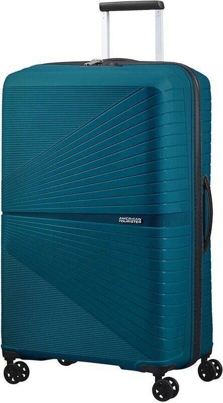 Lifestyle-rugzak / tas American Tourister Airconic Spinner 4 Wheels Suitcase Deep Ocean 101 L Luggage