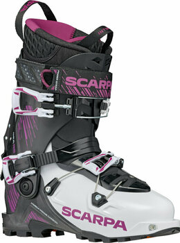 Chaussures de ski de randonnée Scarpa GEA RS Womens 120 White/Black/Rouge 23,0 - 1