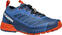 Trailová běžecká obuv Scarpa Ribelle Run GTX Blue/Spicy Orange 41,5 Trailová běžecká obuv