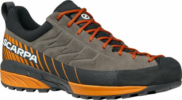 Mens Outdoor Shoes Scarpa Mescalito Titanium/Mango 45,5 Mens Outdoor Shoes - 1