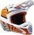 Каска FOX V1 Goat Dot/Ece Helmet Orange Flame XL Каска