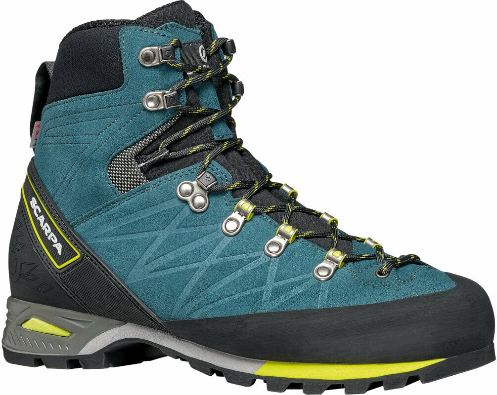 Scarpa Marmolada Pro HD Lake Blue/Lime 41 Chaussures outdoor hommes Green Yellow male