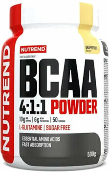 Aminohappo / BCAA NUTREND BCAA 4:1:1 Powder Grapefruit 500 g Aminohappo / BCAA - 1
