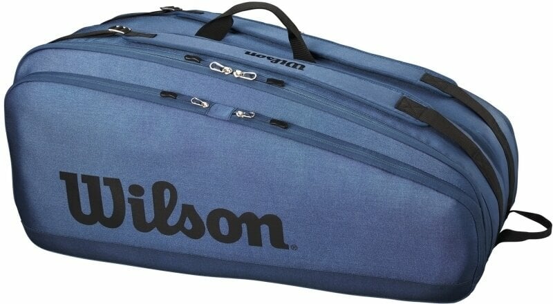 Teniska torba Wilson Ultra V4 Tour 12 Pack 12 Blue Ultra Teniska torba